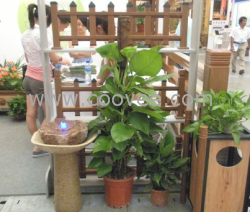 室外氟碳木紋園林新型護欄