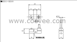 TAIYO感應(yīng)開關(guān)KS211，KS215