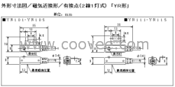 TAIYO感应开关YR111，YR115