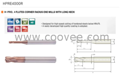 上海供应HPRE4000R四刃深沟圆鼻刀