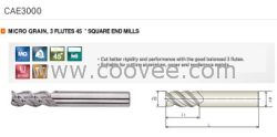 上海供应CAE3000三刃铝用铣刀