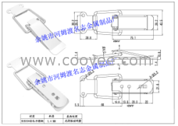 mz-659不锈钢搭扣