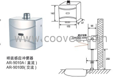 供應明裝感應沖便器