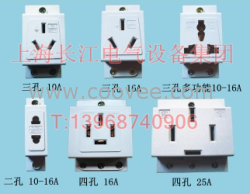 上海长江电气设备集团,AC30模数化插座