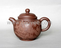 供應紫砂壺系列 百鳥朝鳳