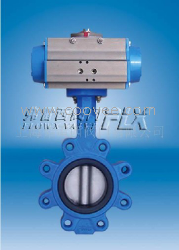 支耳式氣動蝶閥氣動閥門LT型氣動蝶閥
