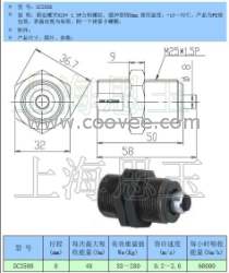 SRK迷你油压缓冲器SC2508