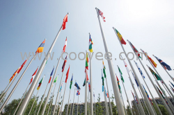 【高密鋁合金旗桿】