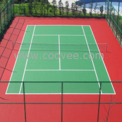 塑膠網球場