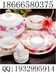 景德鎮陶瓷餐具套裝紫御山莊