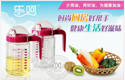 乐呵玻璃控油壶/玻璃礼品/鼎翰专利产品