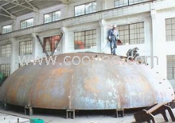 2012年非標沖壓件 太空鋁封頭=哈氏合