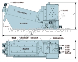 德百力叠螺污泥脱水机HL-203