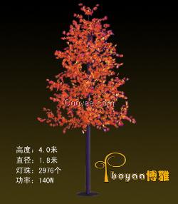 LED樹燈生產(chǎn)廠家 LED楓葉樹燈