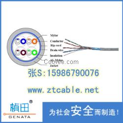 现货供应超五类网络连接线，网络屏蔽跳线