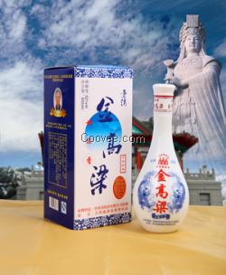 56度金高粱酒盒裝扁瓶600毫升百世威酒業(yè)生產(chǎn)