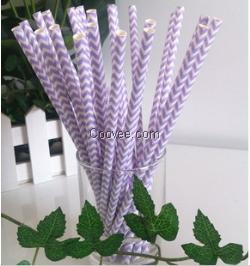 彩條紙吸管，PAPER STRAWS