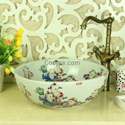 景德鎮華欣瓷業-冰紋面歡喜童子