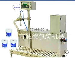 我廠生產稱重灌裝機涂料灌裝機經濟耐用精度準