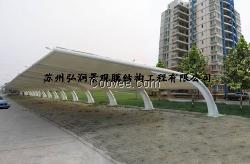 苏州雨棚膜结构车棚