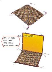 办公绿檀珠垫二件套 办公坐垫 红木坐垫靠垫 汽车座套