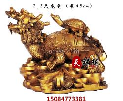 供應(yīng)湖南銅龍龜開(kāi)光招財(cái)禮品化煞防小人