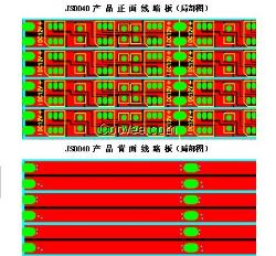 5050灯条线路板 3灯3电阻