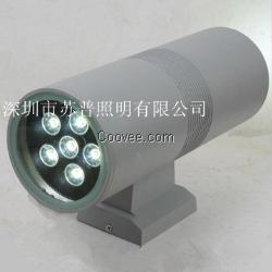 6×2W大功率壁灯 户外暖白光LED壁灯