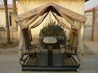 天津別墅家具動搖桌椅休閑場所家具涼亭