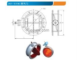 供应-YFM圆风门