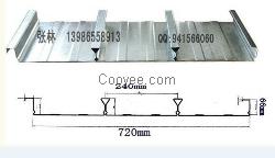 楼承板YX66-240-720镀锌压型板