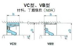 VC型NOK产骨架油封