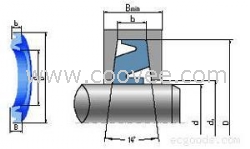 供應滾動軸承用ZF型、Z型密封圈