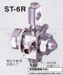 日本露明纳ST-6R自动圆头喷枪