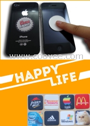 供應(yīng)上海手機(jī)清潔貼，廣告產(chǎn)品，可水洗