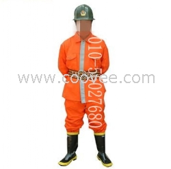 三元橋國標消防戰斗服/消防服，軟隔離帶