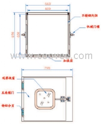 風(fēng)淋傳遞窗 深圳傳遞窗廠家