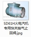 SD61H火电汽机专用快关抽气止回阀jp