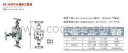 内螺纹三组阀SS-M2F8