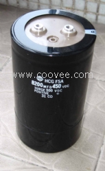 8200MFD450VDC電容器