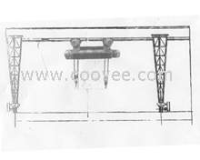 MG型双吊点单主梁门式起重机