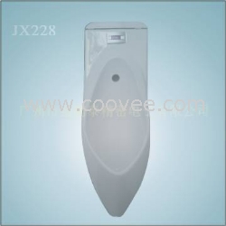 一体化小便斗带感应冲水器 JX228