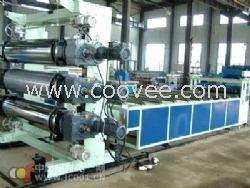 木塑結皮發泡板生產線