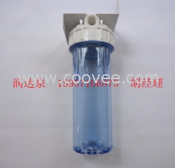 润达泉净水器 净水过滤器 10寸蓝色透明