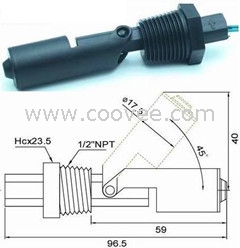 塑胶侧装液位开关