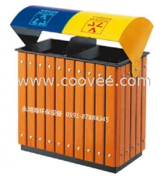 廠家批發南平鋼木垃圾桶|三明可固定垃圾桶