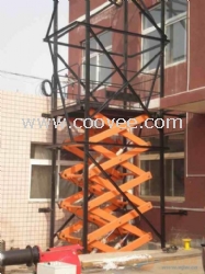 供應松原市剪刀式升降梯、小型液壓貨梯