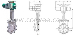 电动刀型闸阀