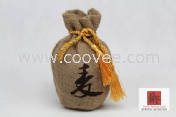 供應鄭州麻布黃酒袋設計廠家價格定做