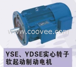 YSE、YDSE实心转子软起动制动电机